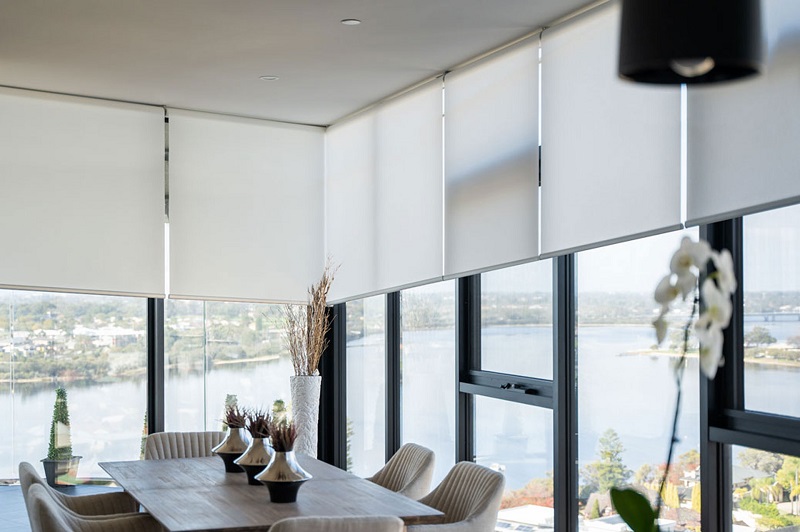 What is the purpose of blinds installation?